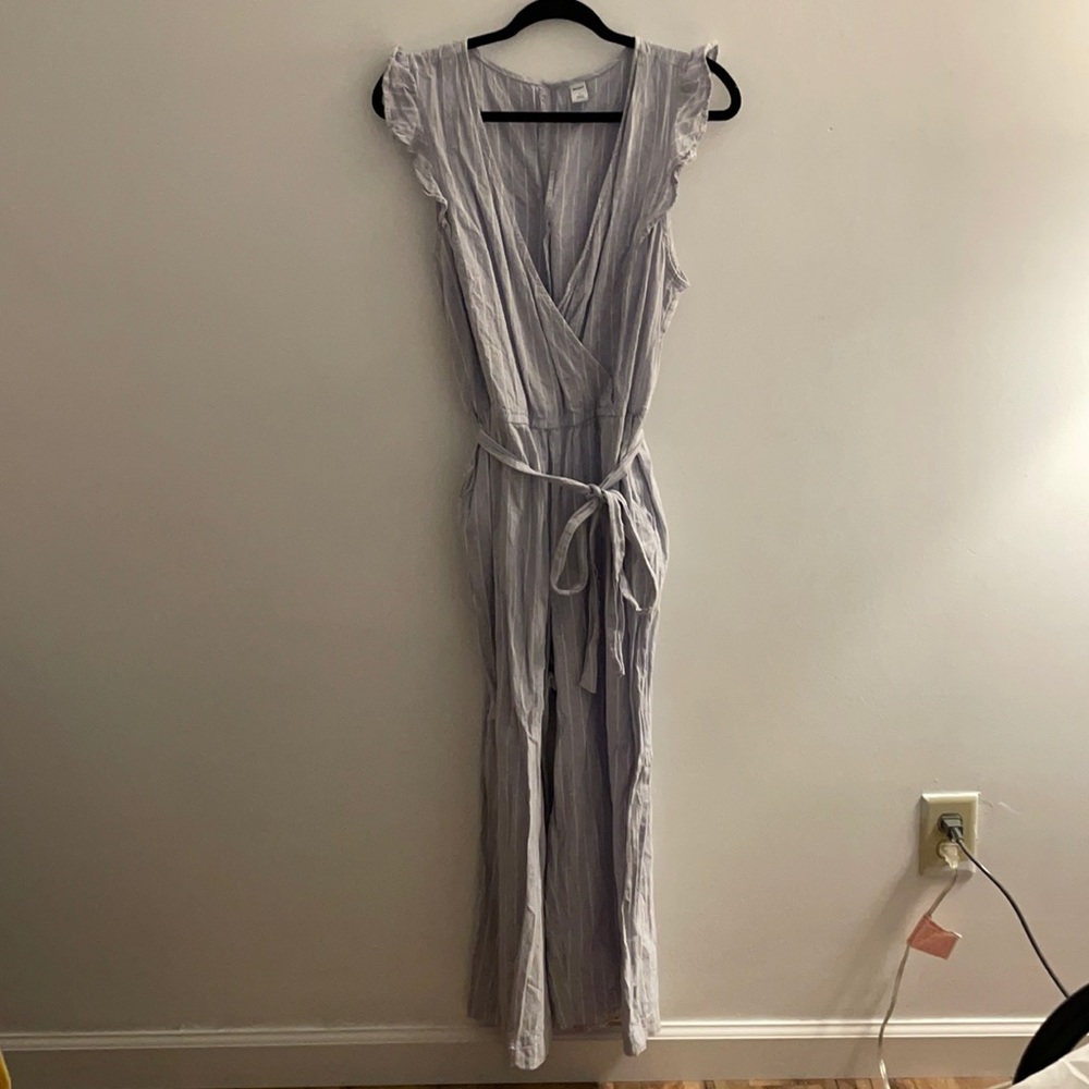 Linen Blend Jumpsuit